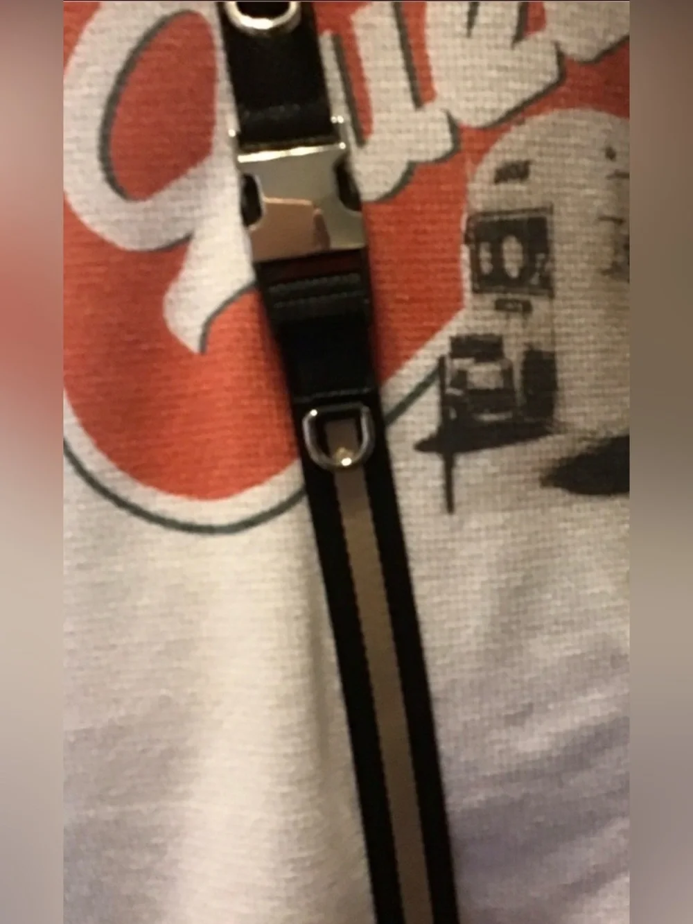 Bandolier Brooke Canvas Crossbody Replacement Strap Only - Black/White Striped